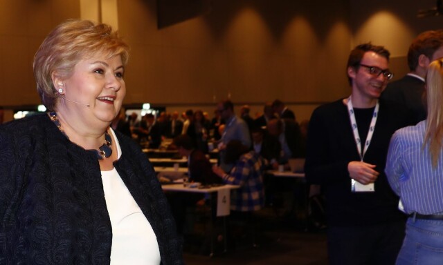 Solberg om motstanderne: - Ett parti som ikke helt vet hva de vil. Og ett som ikke vil noen ting